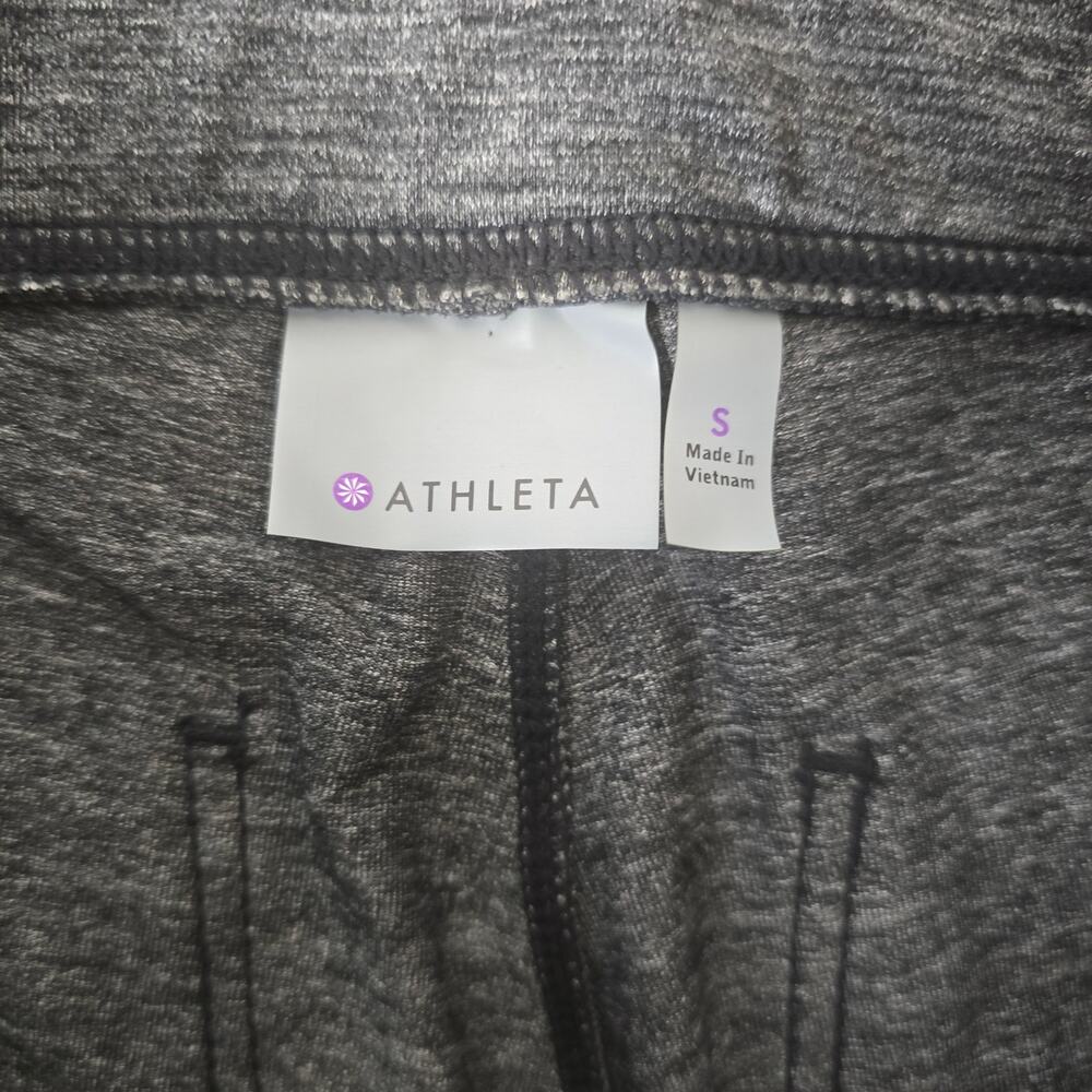 Athleta Metro Tech Bootcut Yoga Pants - Heathered Gray - Small - Style # 138452 - Picture 6 of 6